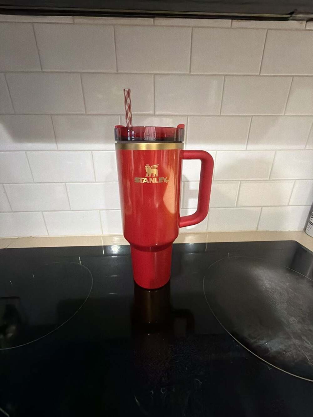 Limited Edition 40oz Scarlet Tinsel Stanley H2.0 Quencher New